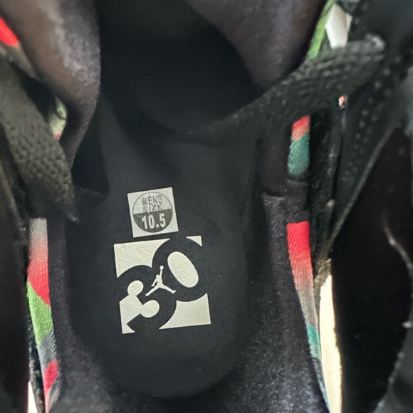 Jordan 7 Retro 30th Barcelona Nights 2015 with Socks - Picture 7 of 11